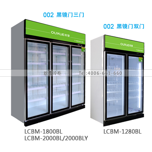 002冷藏展示柜(黑鏡門款)